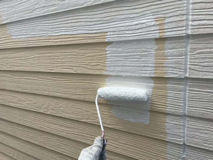 外壁下塗り