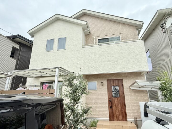 清須市　匿名様邸　外壁塗装/屋根塗装/コーキング/名古屋市名東区、日進市の外壁塗装屋根塗装専門店【フルヤマ塗装店】