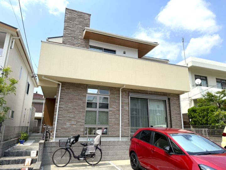 名古屋市名東区 浪岡様邸 外壁塗装/コーキング/シロアリ工事/名古屋市名東区、日進市の外壁塗装屋根塗装専門店【フルヤマ塗装店】