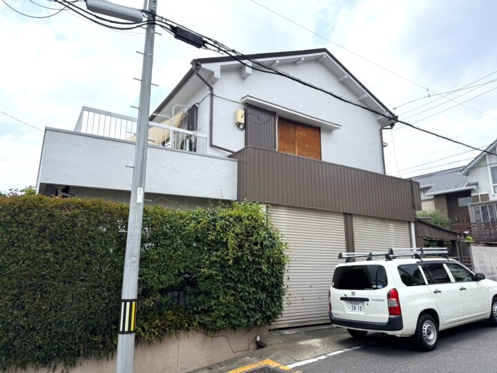 名東区　匿名様邸　外壁塗装/屋根塗装/コーキング/名古屋市名東区、日進市の外壁塗装屋根塗装専門店【フルヤマ塗装店】