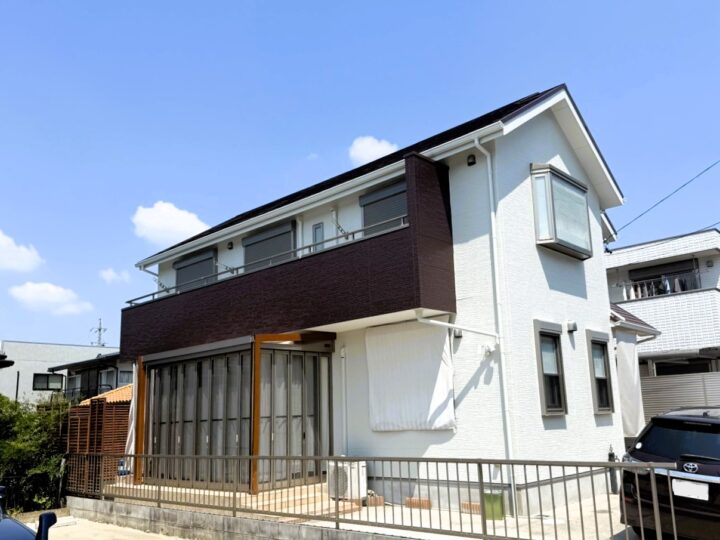 名東区　匿名様邸　外壁塗装/屋根塗装/コーキング/名古屋市名東区、日進市の外壁塗装屋根塗装専門店【フルヤマ塗装店】