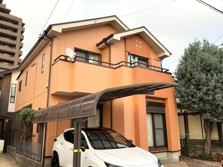 愛知県長久手市　匿名様邸　外壁塗装/屋根塗装/コーキング/ベランダ防水　名古屋市名東区、日進市の外壁塗装屋根塗装専門店【フルヤマ塗装店】