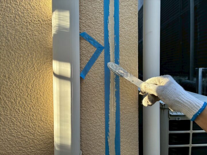 コーキング打設