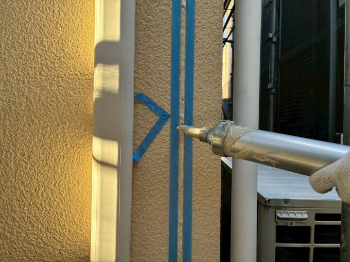 コーキング打設