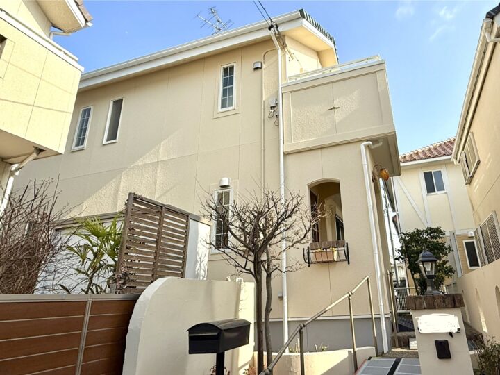 名古屋市名東区　匿名様邸　外壁塗装/付帯/コーキング/シロアリ　名古屋市名東区、日進市の外壁塗装屋根塗装専門店【フルヤマ塗装店】