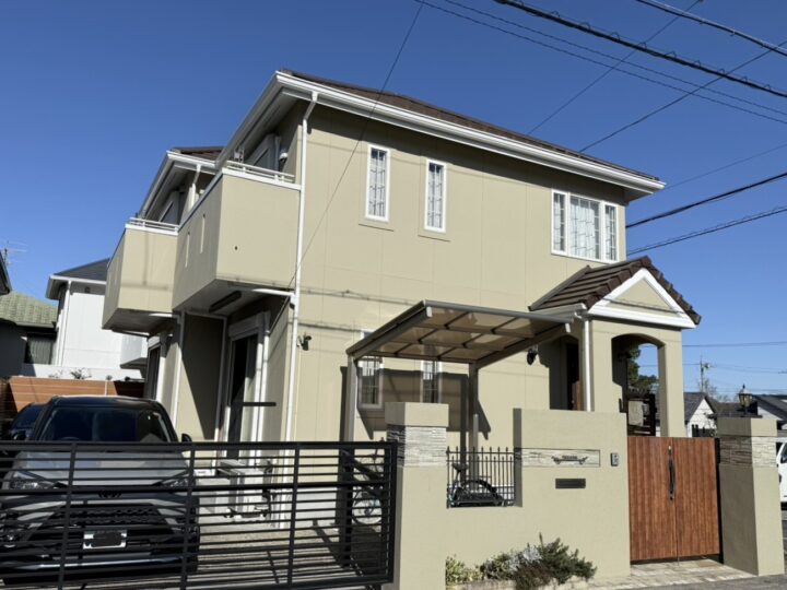 名古屋市名東区　匿名さま　外壁塗装/コーキング/防水　名古屋市名東区、日進市の外壁塗装屋根塗装専門店【フルヤマ塗装店】