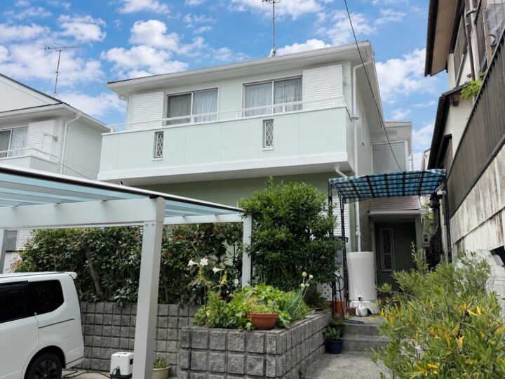 名古屋市名東区　匿名さま　外壁塗装/屋根塗装/コーキング/防水　名古屋市名東区、日進市の外壁塗装屋根塗装専門店【フルヤマ塗装店】