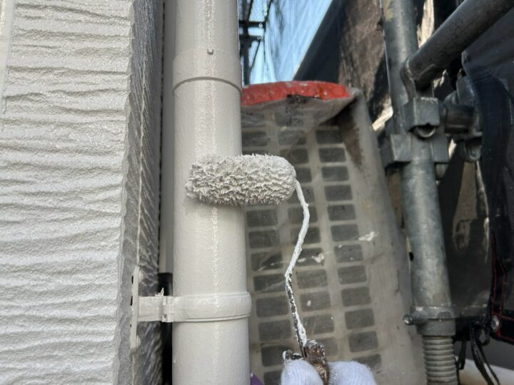 付帯部上塗り